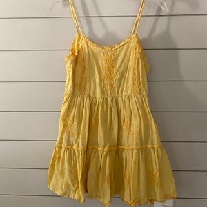 yellow summer dress from urban outfitters